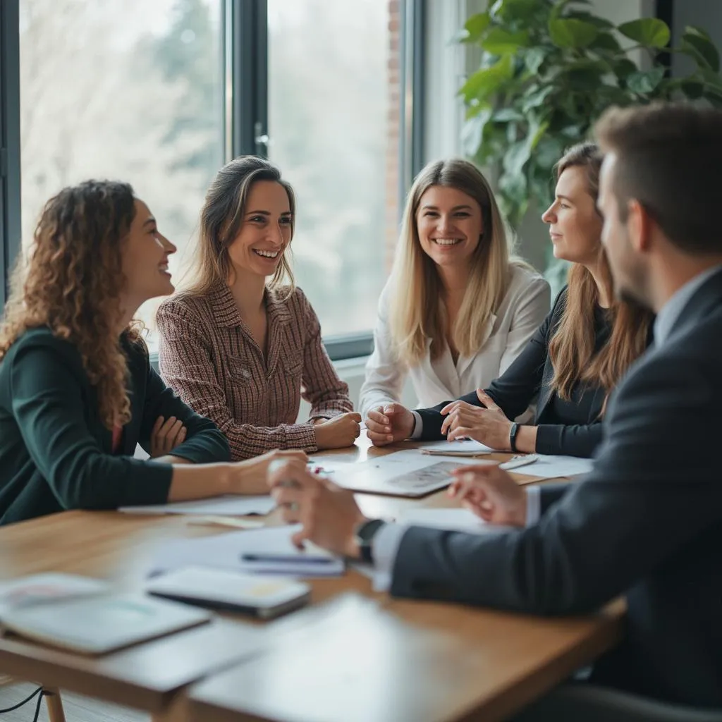 L'équipe d'Évolution Personnelle lors d'un séminaire
